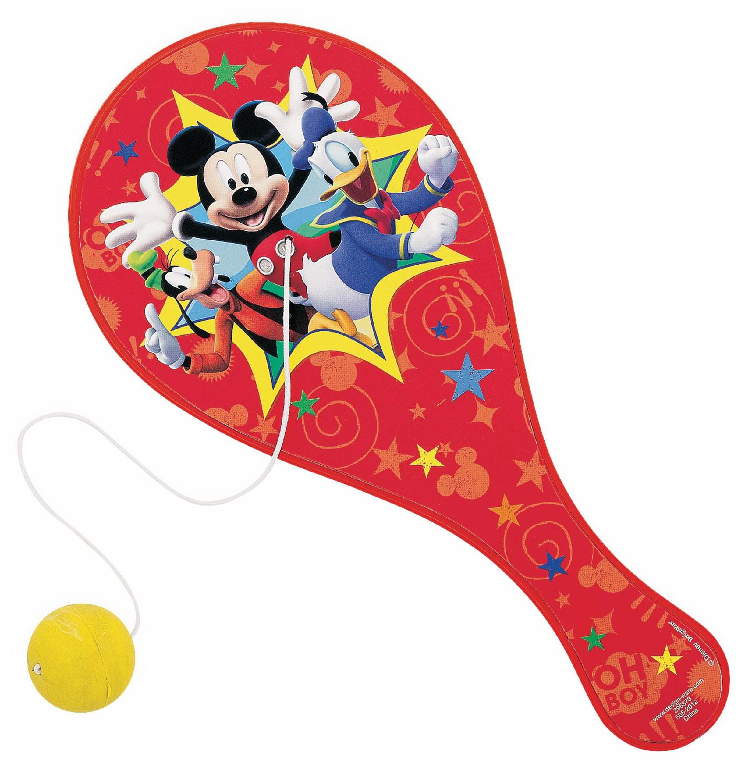Mickey Mouse Paddle Ball Overhead_Flat