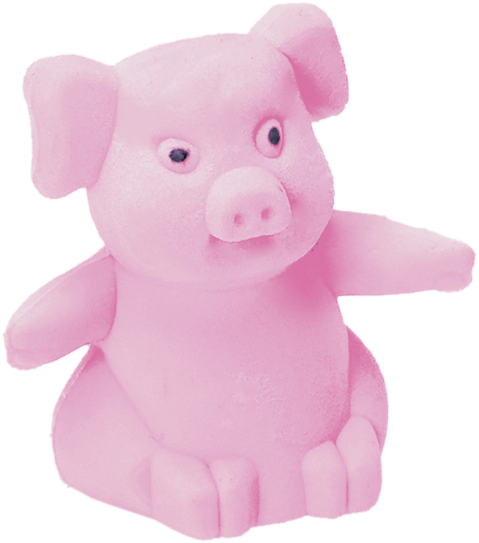 Pink Pig Erasers, 8pk Canadian Tire