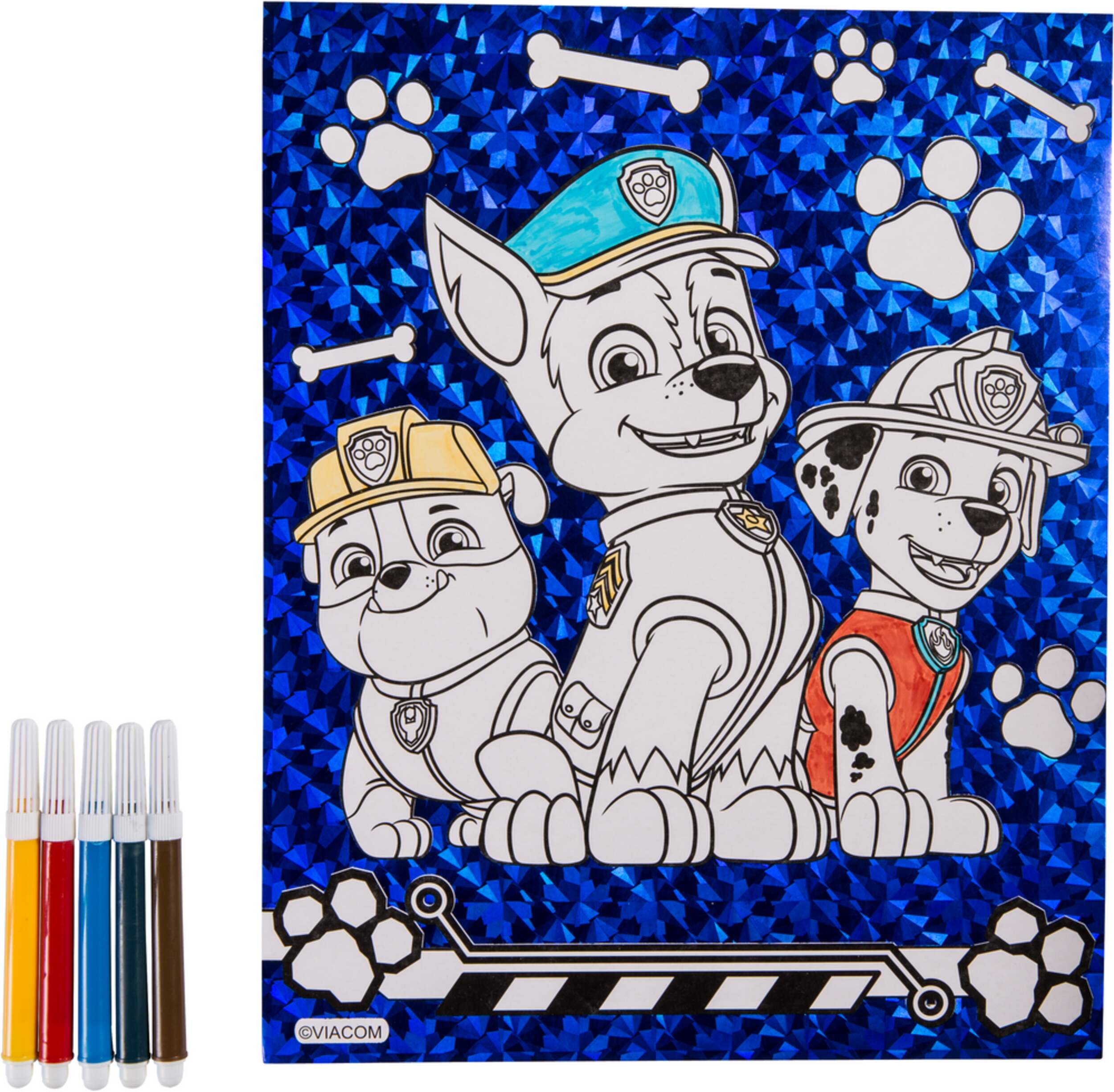 Prismatic PAW Patrol Colouring Sheet with Markers Canadian Tire