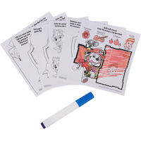 Livre à colorier à encre magique Pat'Patrouille Overhead_Plunge