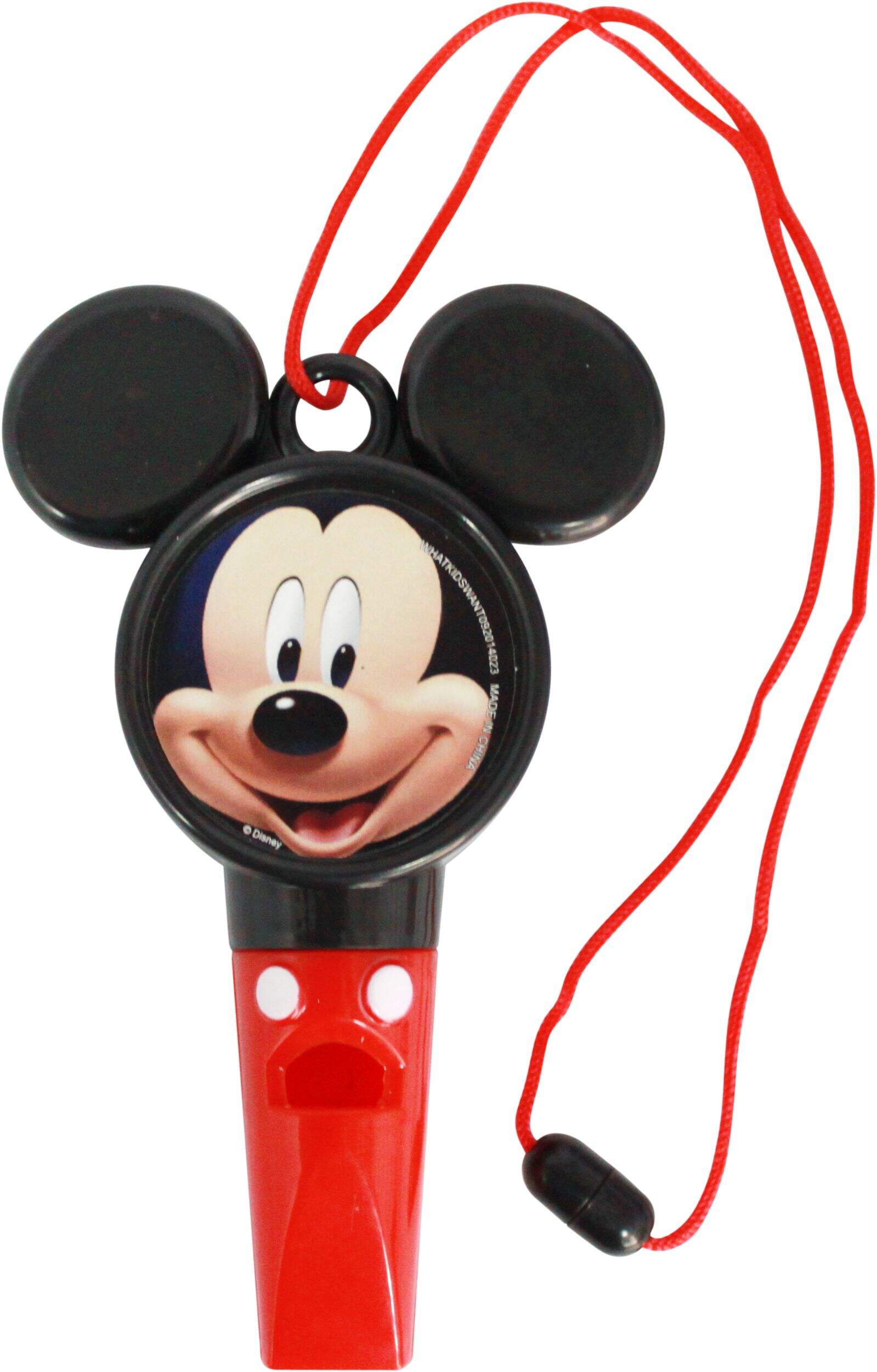 Mickey Mouse Whistle Overhead_Flat