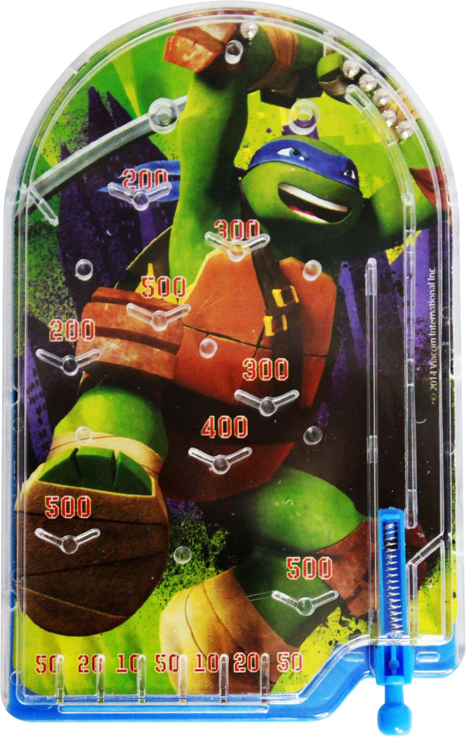 Teenaged Mutant Ninja Turtles Pinball Games Overhead_Flat