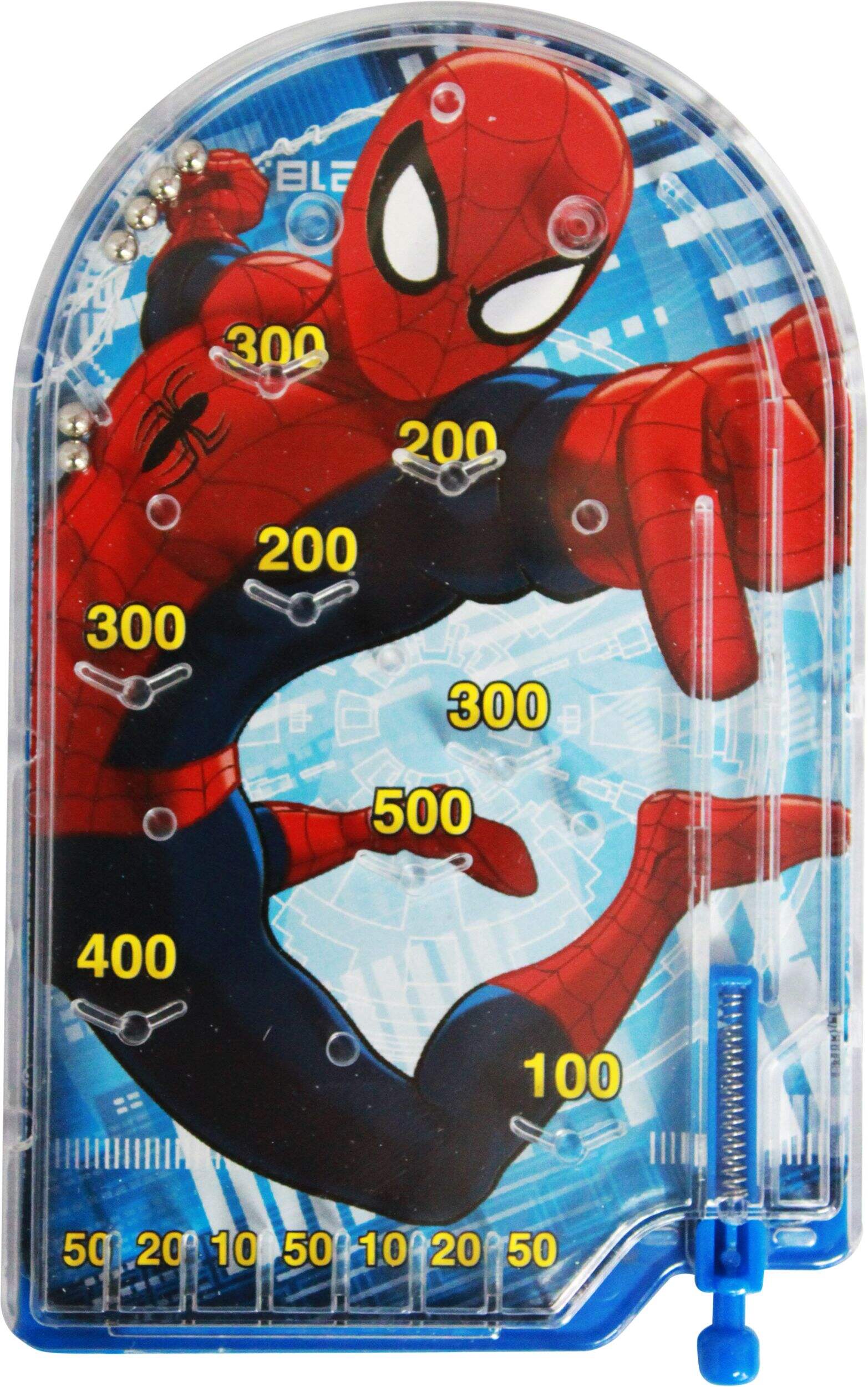 Spider Man Pinball Games Overhead_Flat