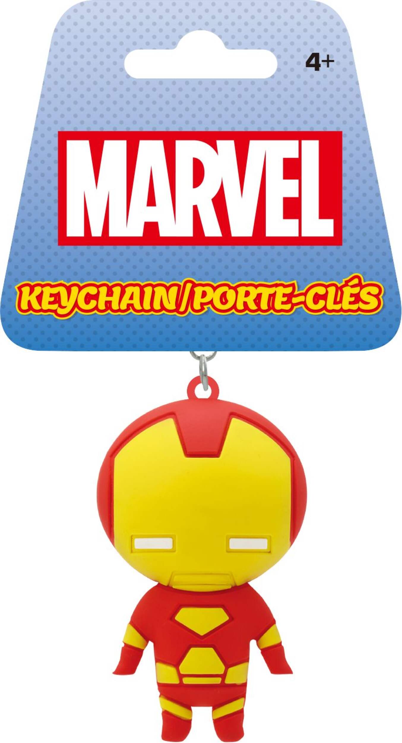 Marvel Iron Man Keychain Front_Flat