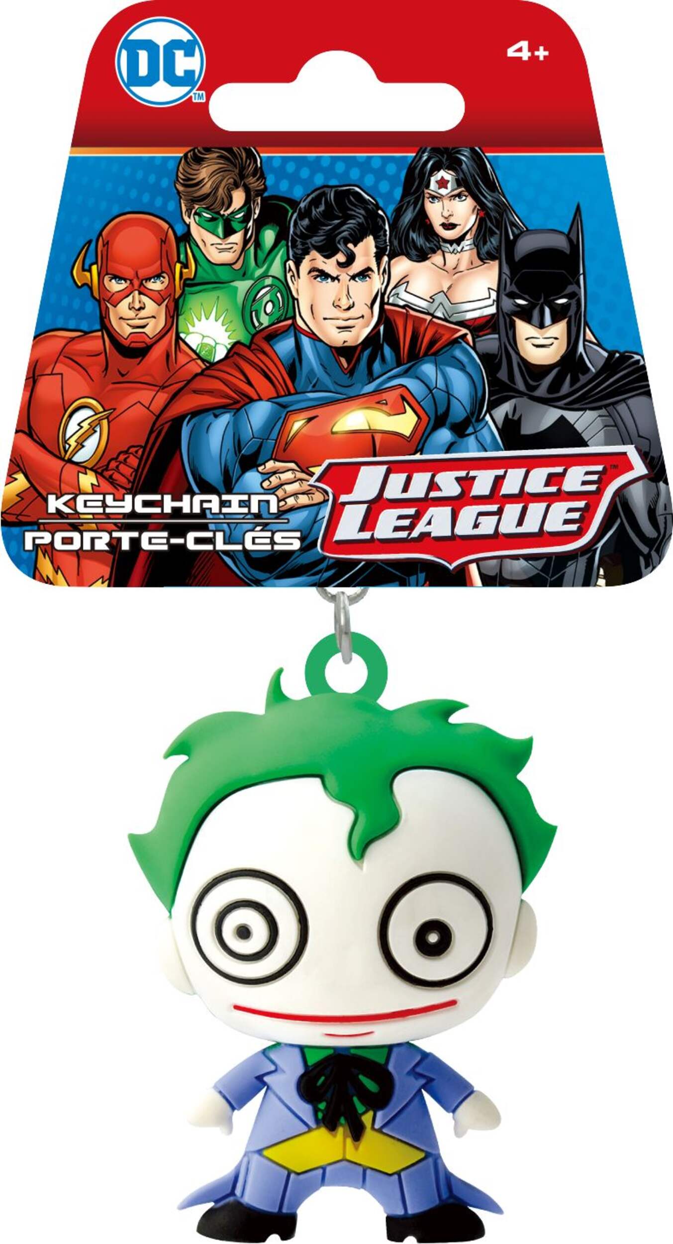 Justice League Joker Keychain Front_Flat