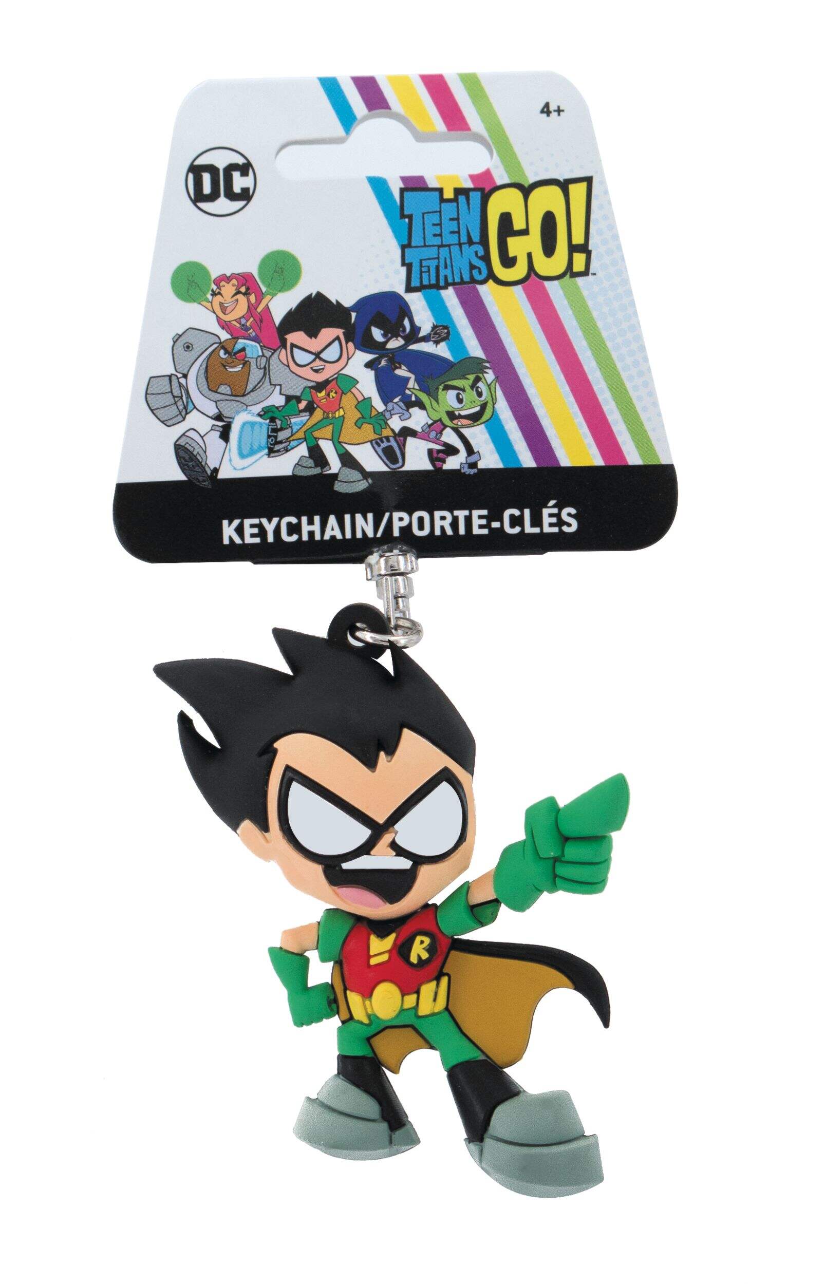 Teen Titan-Themed Party Favour Keychain Front_Flat