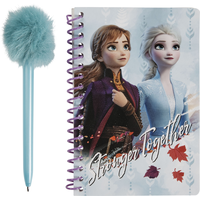 Frozen 2 Notebook with Marabou Pen