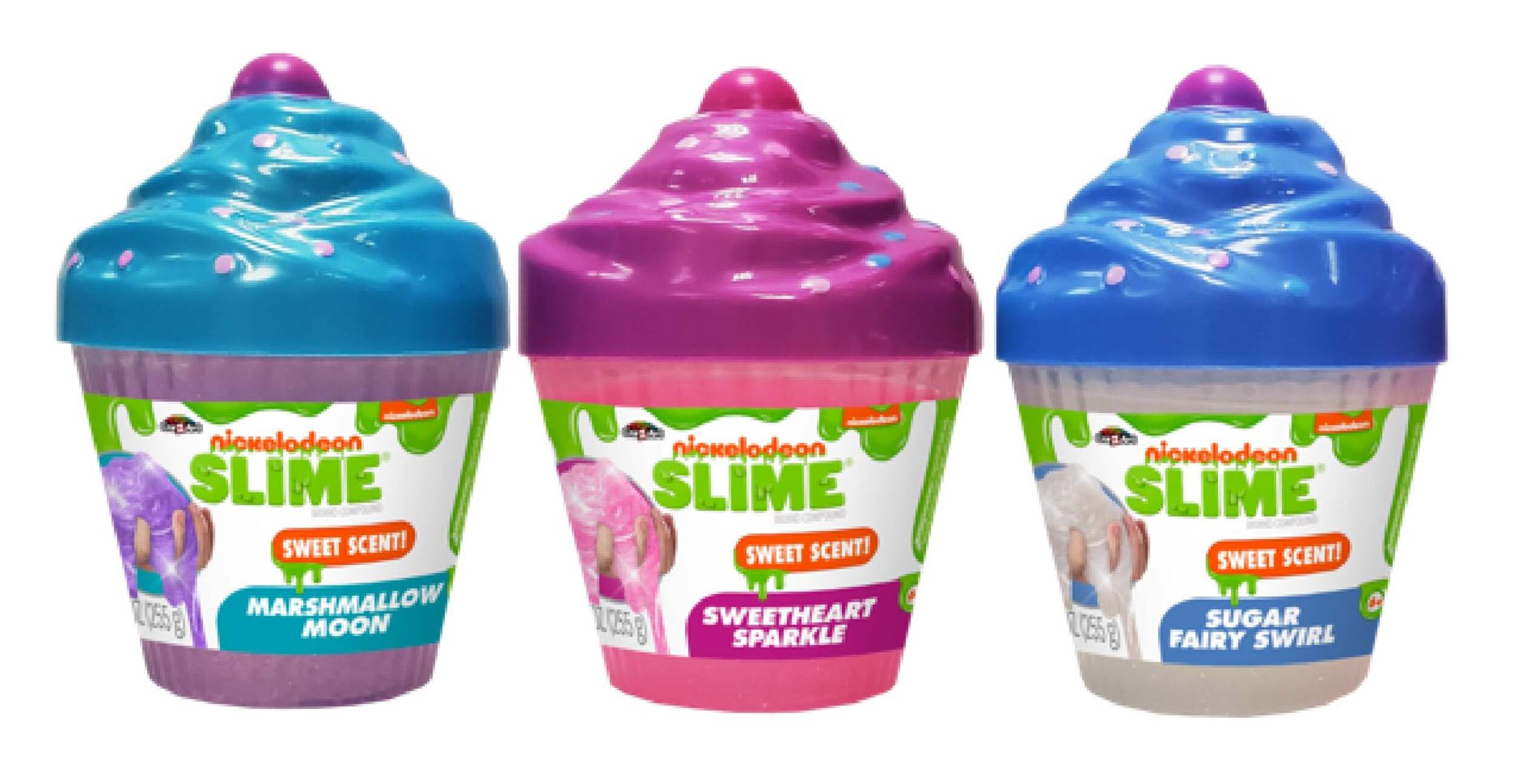 Nickelodeon Premade Cupcake Slime Jar, 9-oz Front_Flat