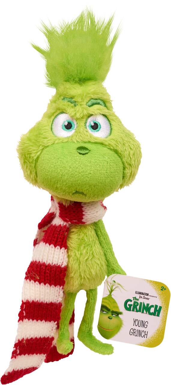 the grinch bean plush