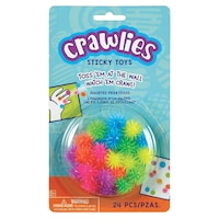 Wall Crawlies Toys, Multi-Coloured, 24-pk, for Birthday/Party Favour Toys
