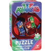 PJ Masks Puzzle Tin, 24-pc Front_Flat