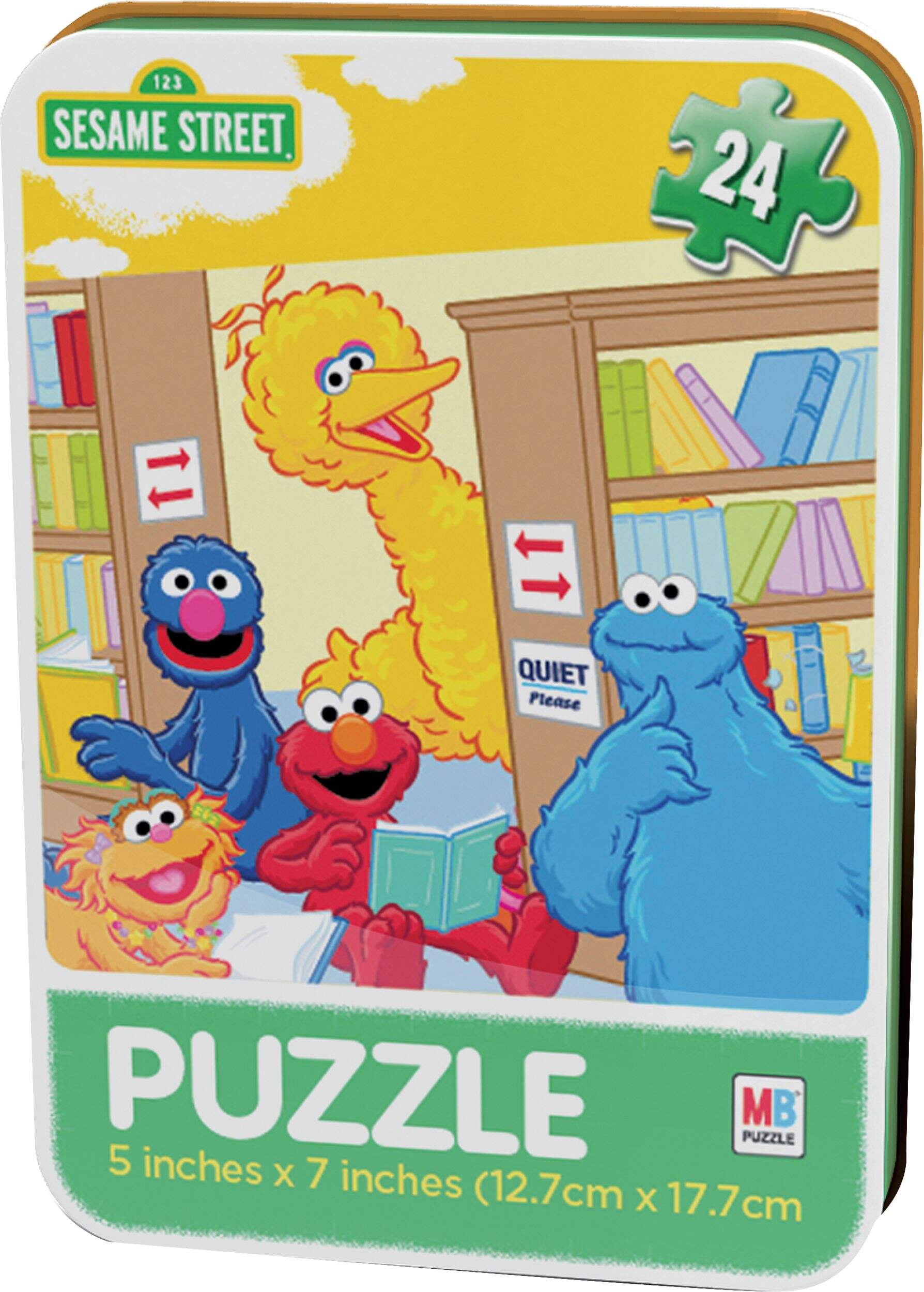 Sesame Street Mini Puzzle, 24-pc Front_Angled_Left