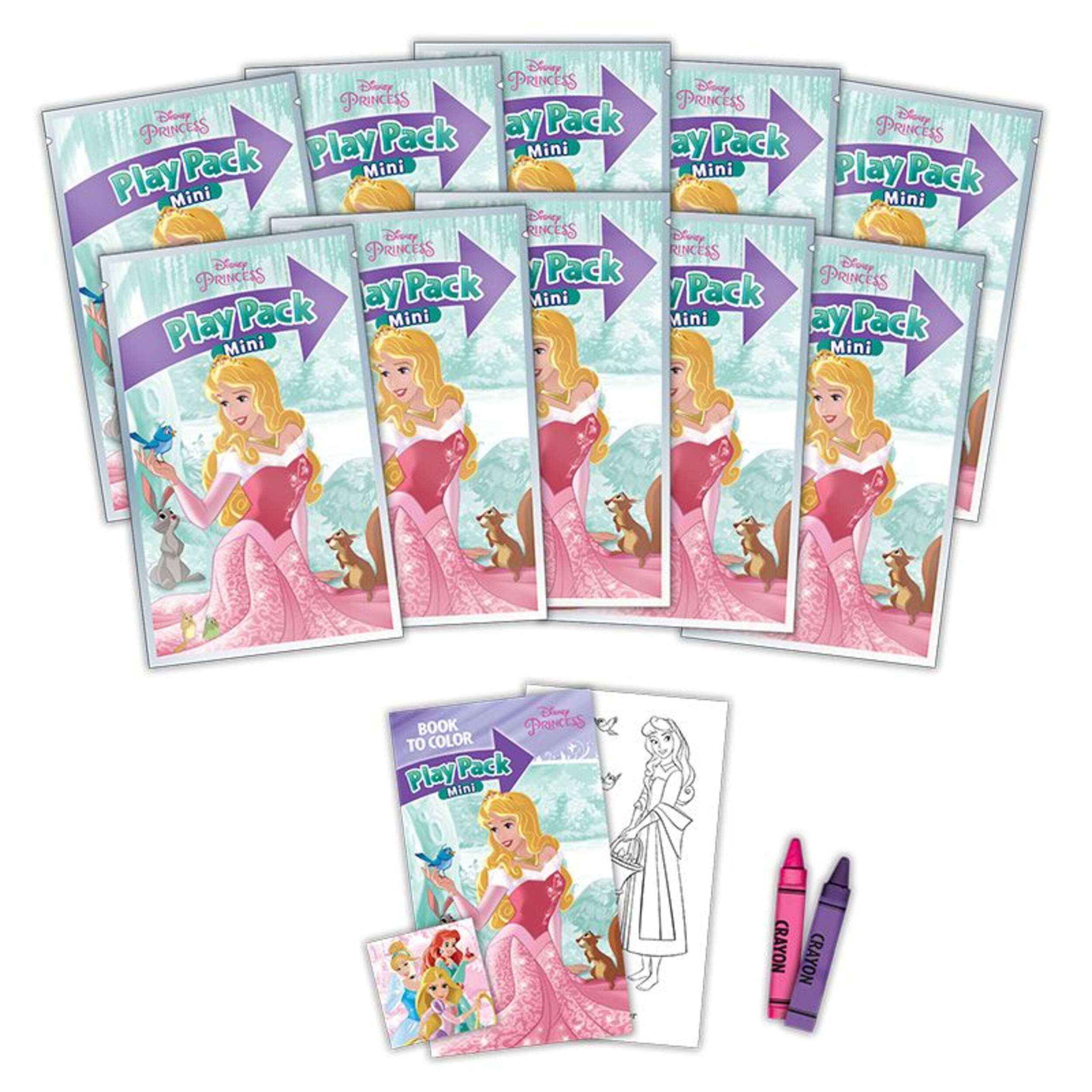 Disney Princess Mini Play Packs, 10-pk Front_Flat