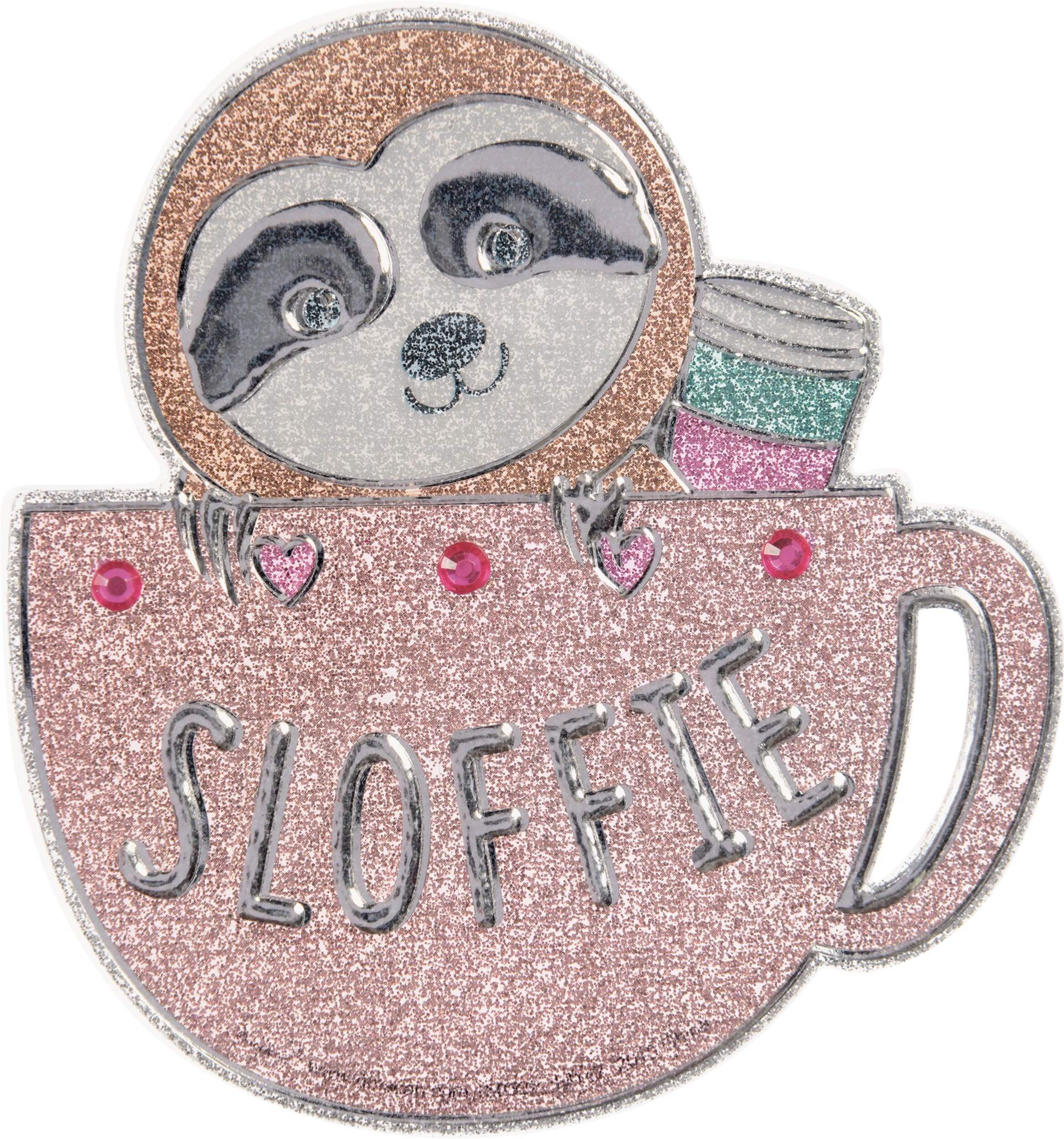 Sloth Sloffie Sticker Front_Flat