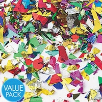 Confettis, multicolore scintillant