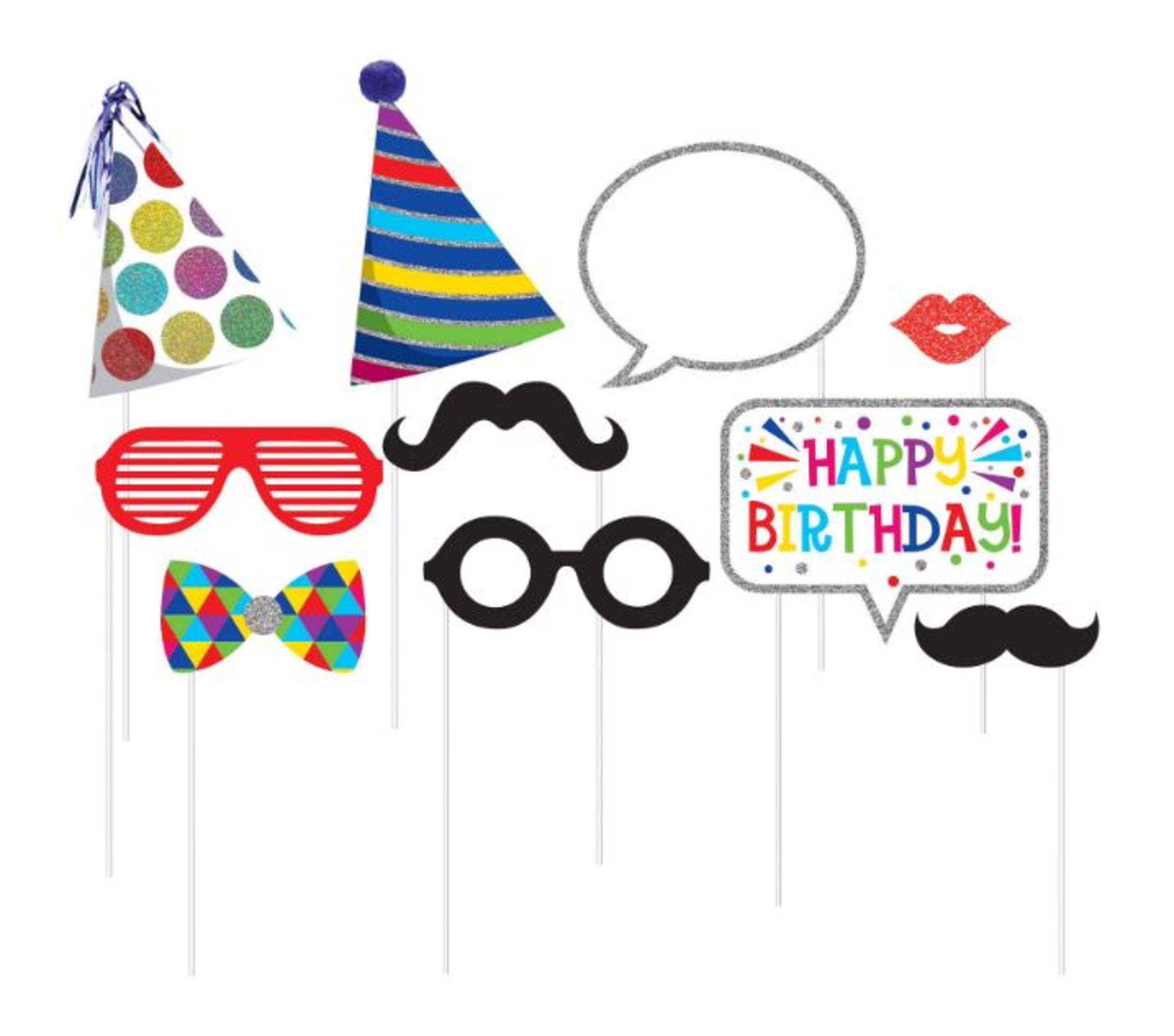 Birthday Photo Booth Props Party City