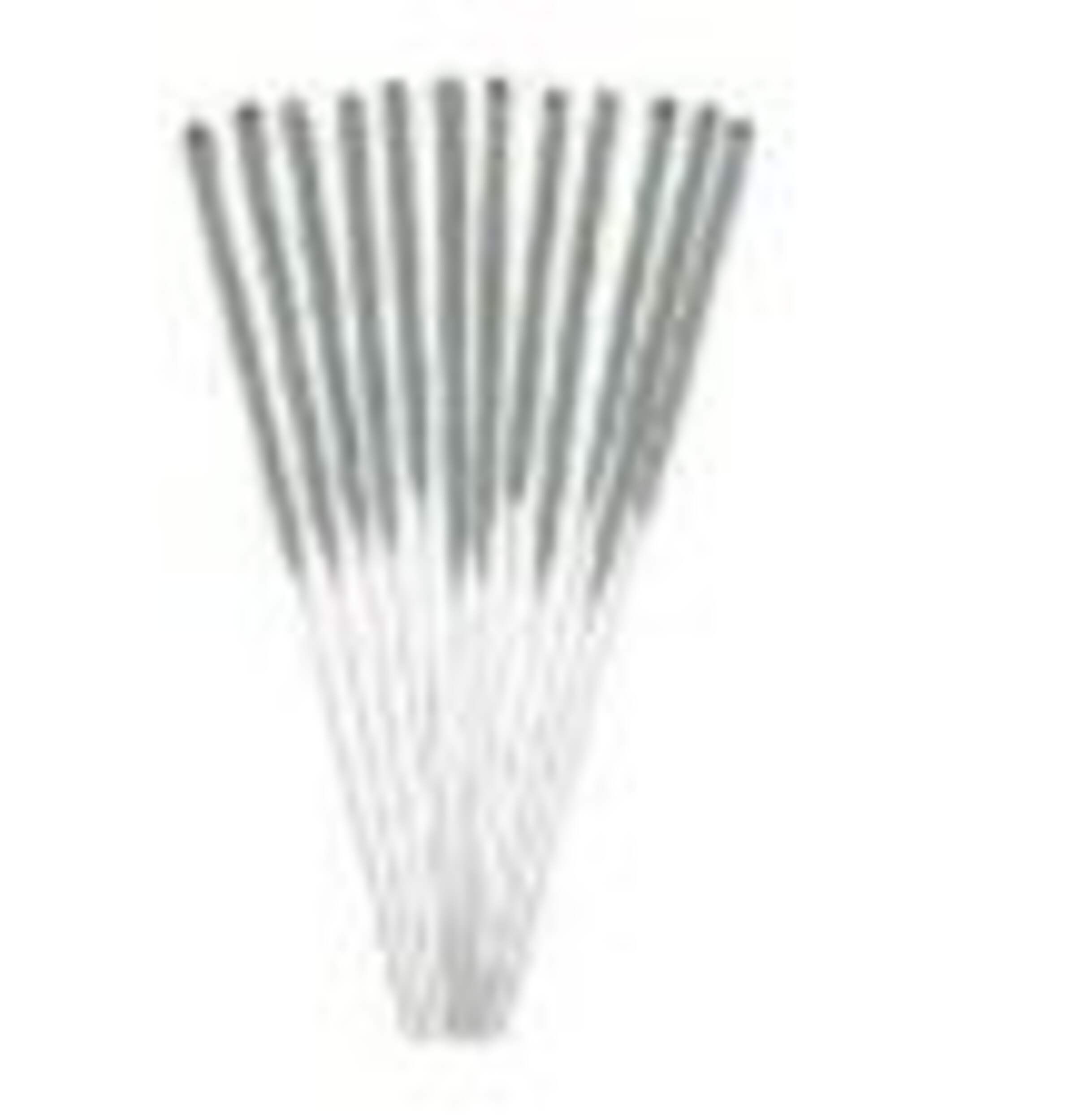 Stick Sparkler, Silver, 7-in, 12-pk, for Canada Day/Birthday Party/Summer Front_Flat