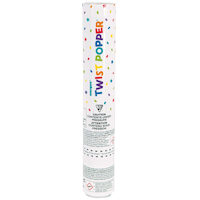 Confetti Cannon Popper, Multi-Coloured, for Birthday Party Front_Elevated