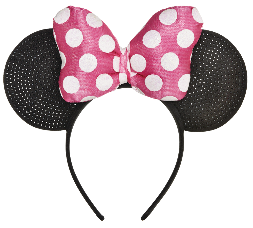 disney-minnie-mouse-glitter-headband-with-ears-bow-pink-black-polka