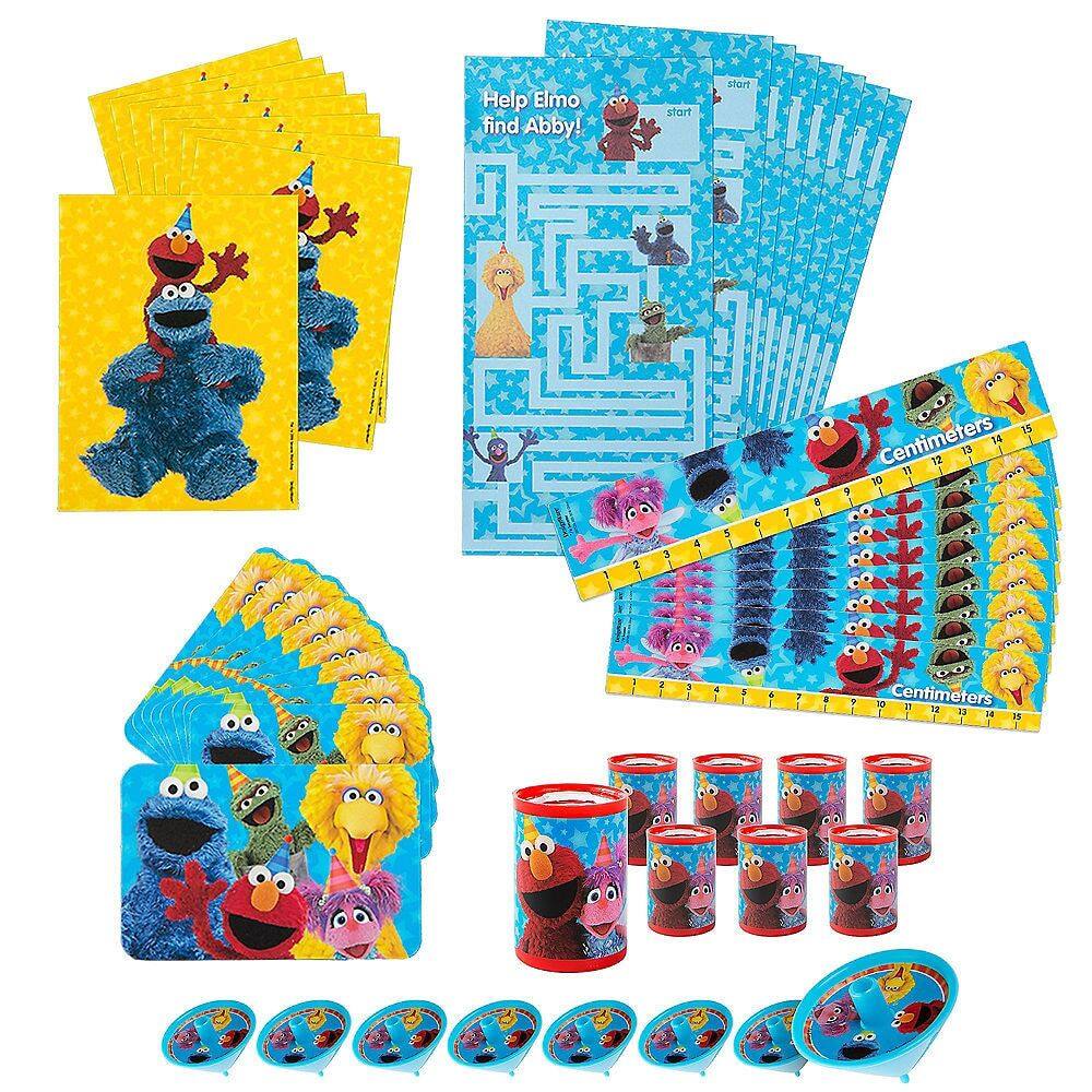 Sesame Street Birthday Party Favour Pack, 48-pc | Party City