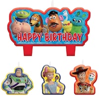 Disney Toy Story 4 Candles, 4-pc Front_Flat
