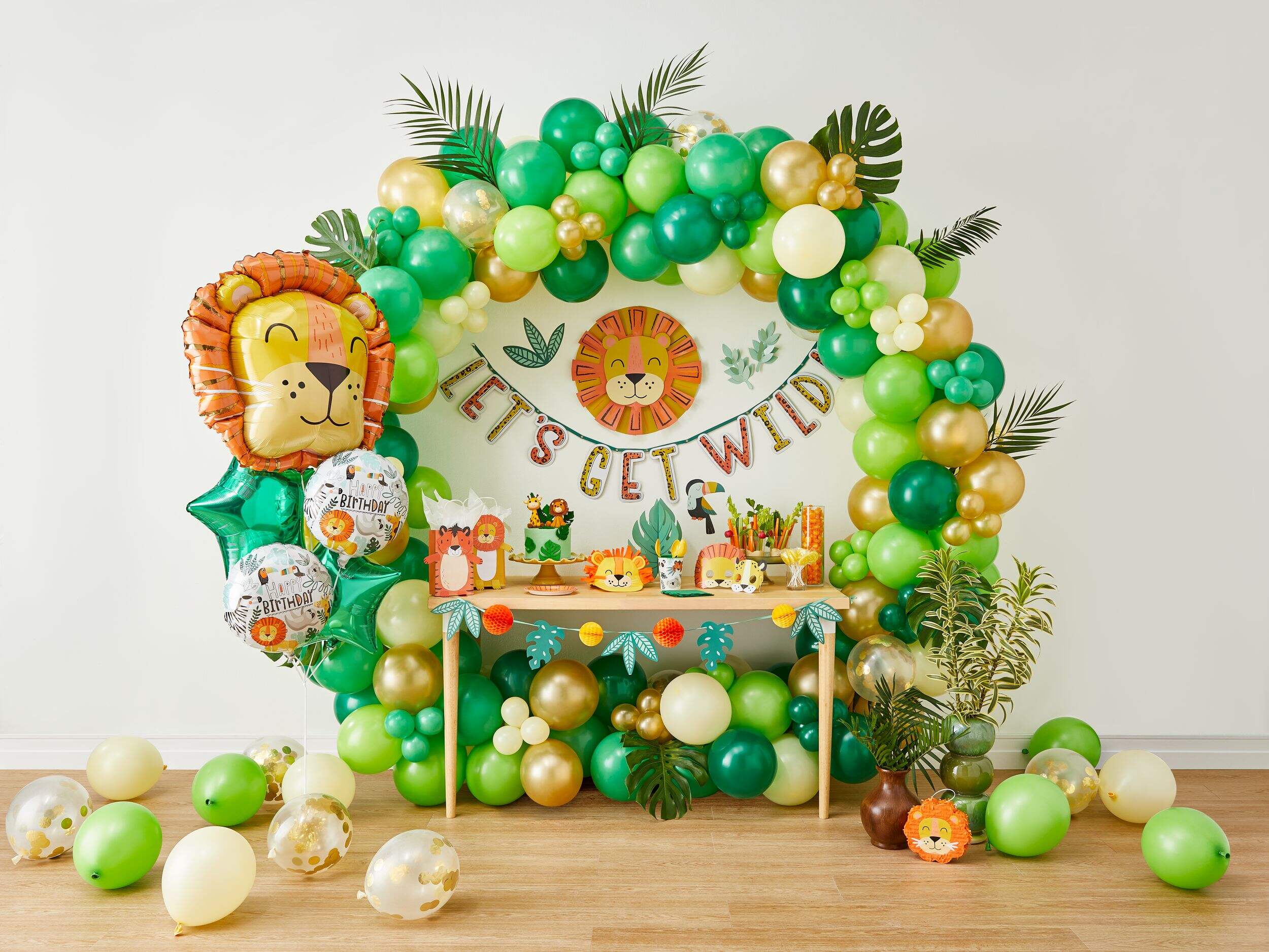 Get Wild Jungle Mini Pinata Birthday Decoration | Party City