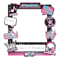 Cadre photo personnalisable Internet Famous