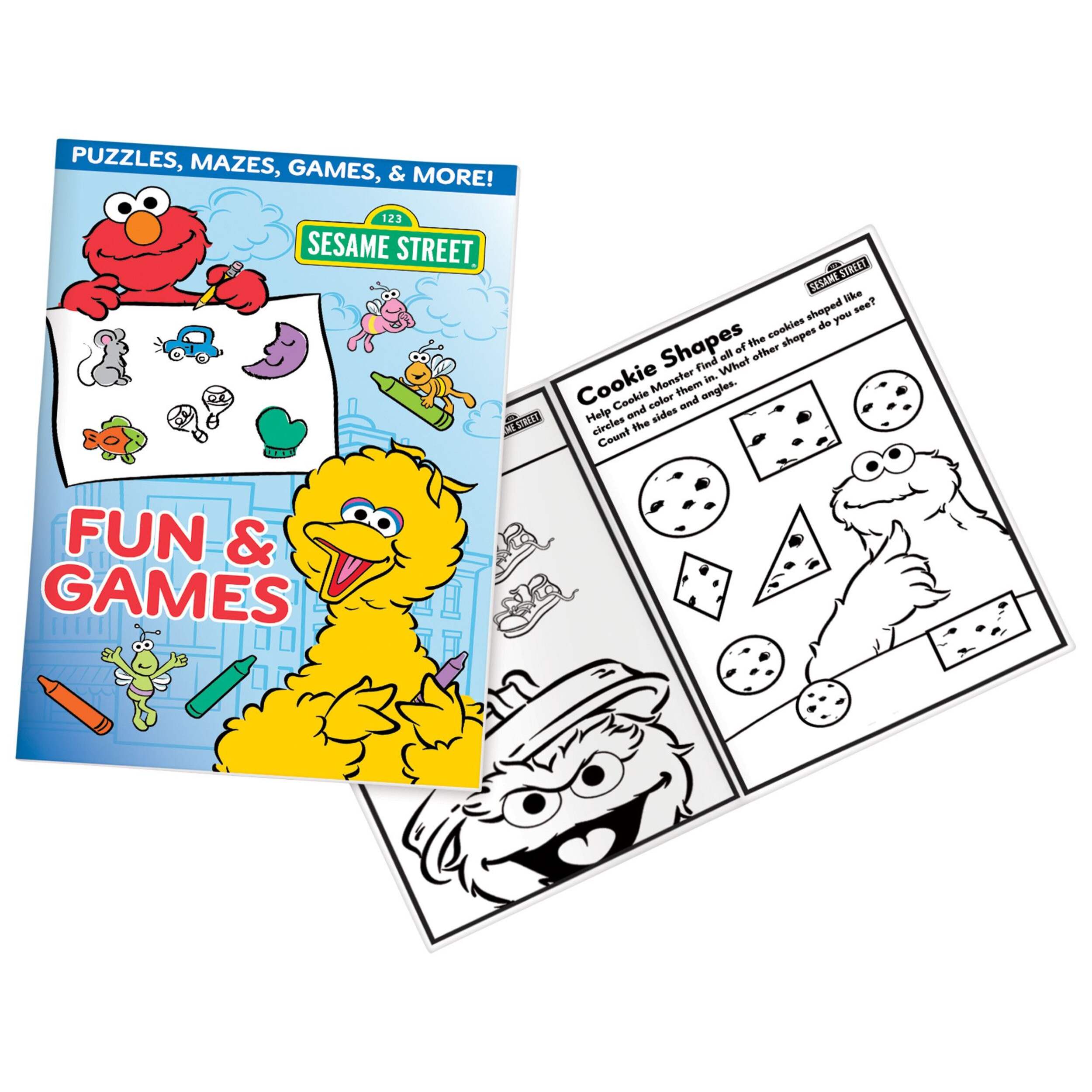 Planches d'activités amusantes Sesame Street Composite_or_Mixed