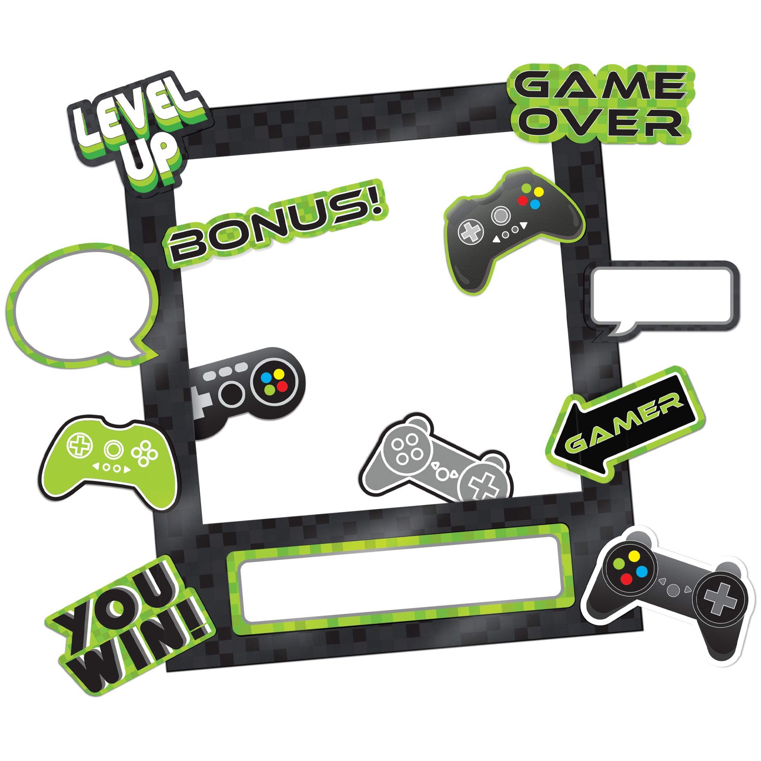 Cadre photo personnalisable Level Up Composite_or_Mixed