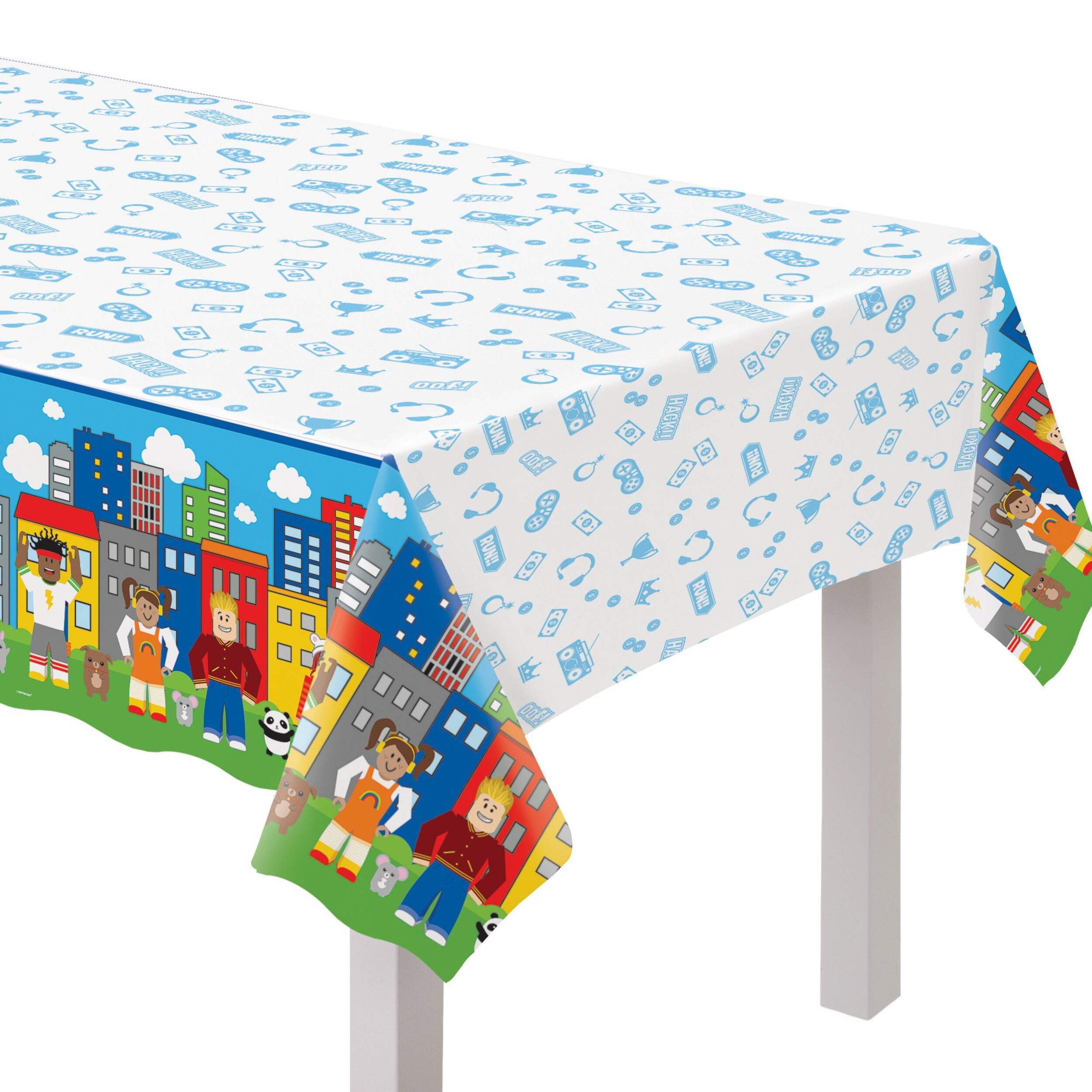 Nappe en plastique Party Town CloseUp