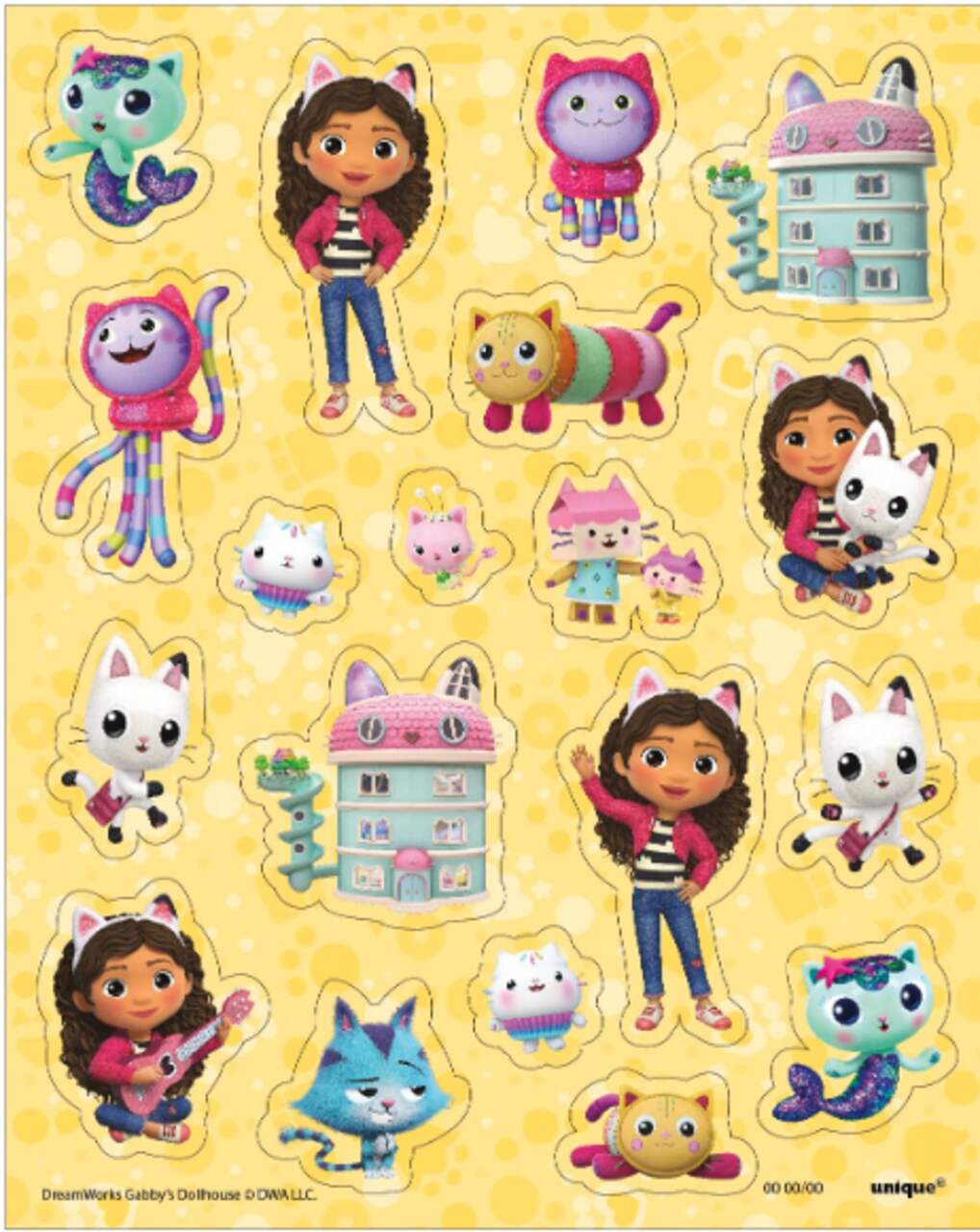 Gabby'S Dollhouse Stickers-Set