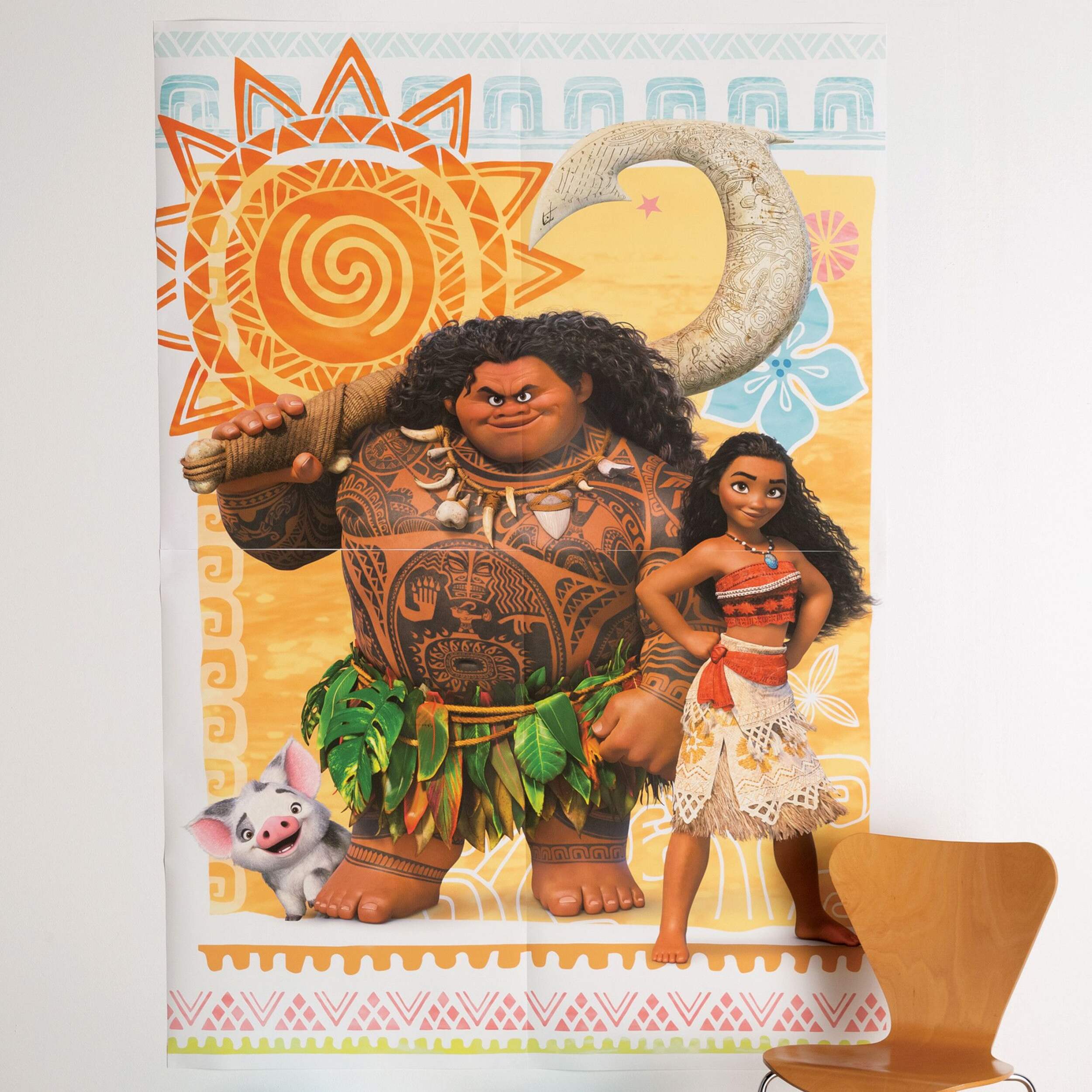 Décor mural Moana de Disney Front_Flat
