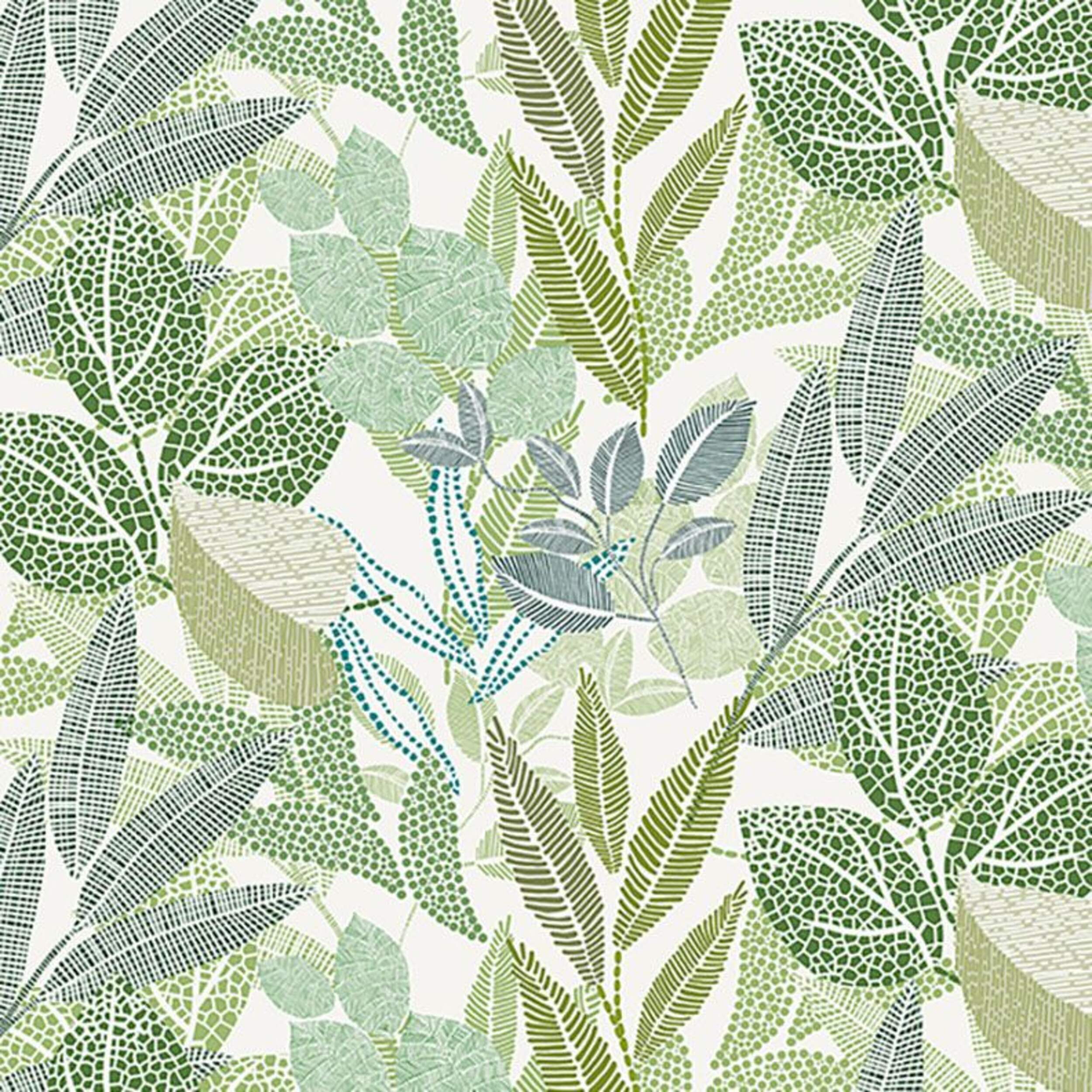 Papier-cadeau, motif de feuille, 40 pi2 CloseUp