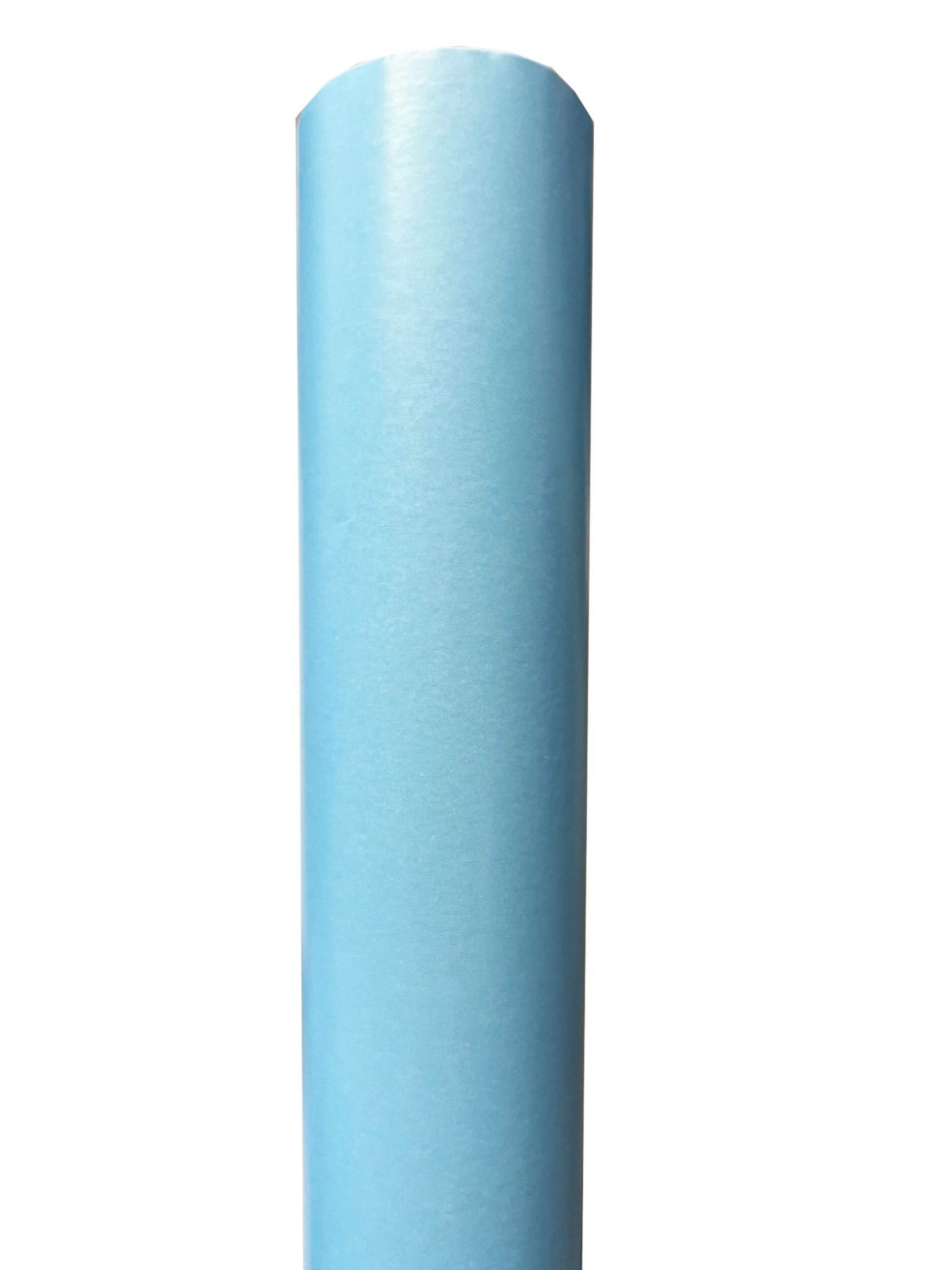 Gift Wrapping Paper, Light Blue, 16-ft, for Birthday/Baby Shower/Gender Reveal CloseUp