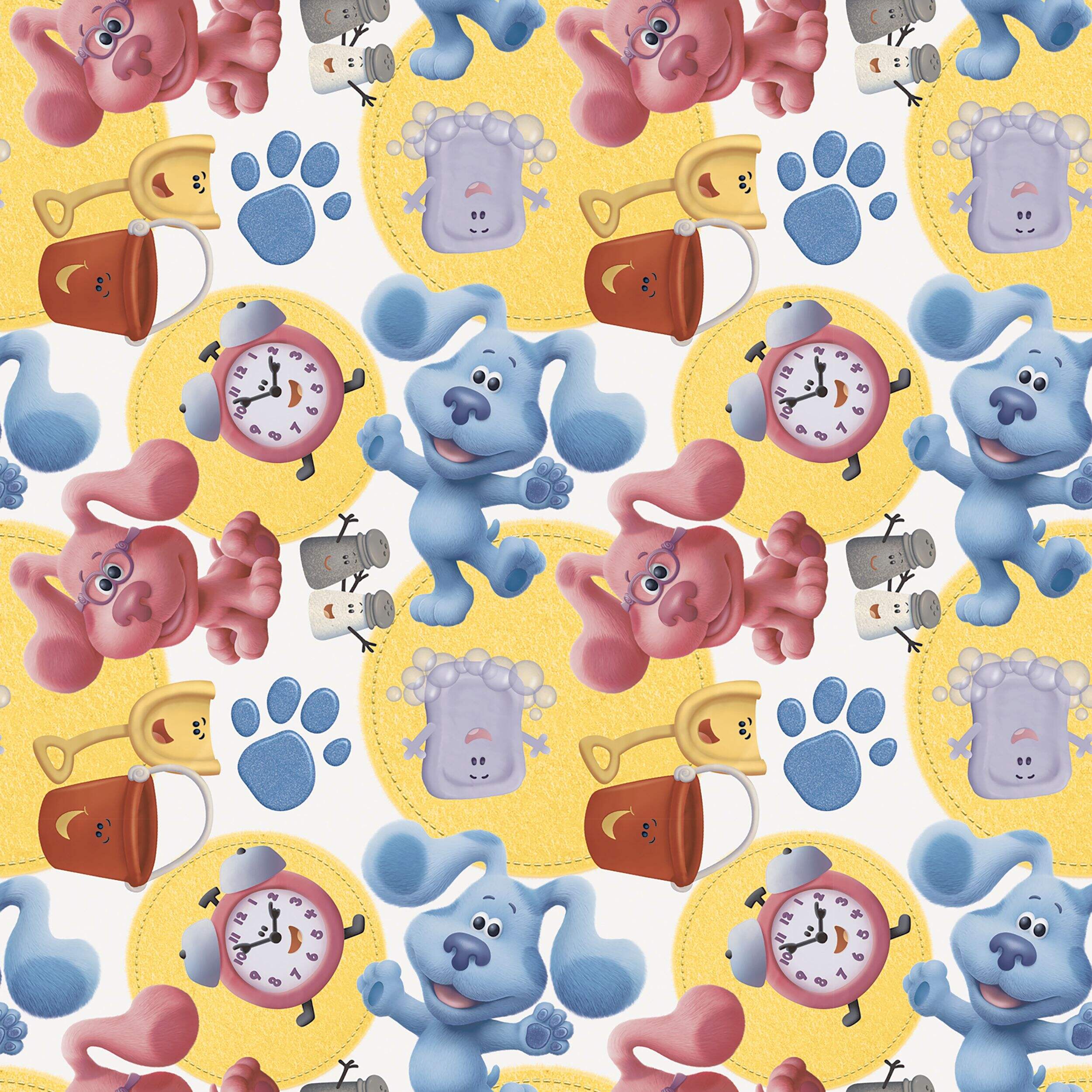 Papier-cadeau Jeu de Bleue, 30&nbsp;po x 5&nbsp;pi Front_Flat