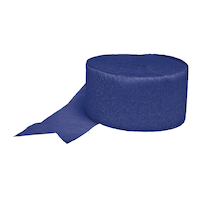 Hanging Crepe Paper Streamer Decoration, Assorted Colours, 81-ft, for Baby Shower/Birthday/Hanukkah Front_Elevated