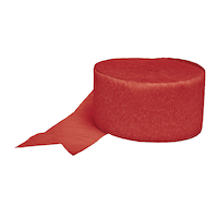Hanging Crepe Paper Streamer Decoration, Assorted Colours, 81-ft, for Birthday/Graduation/Wedding Overhead_Flat