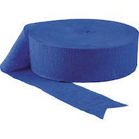 Hanging Crepe Paper Streamer Decoration, Assorted Colours, 81-ft, for Baby Shower/Birthday/Hanukkah