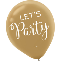 Confetti Fun Latex Balloons for Birthday Party, 15-pk Front_Flat
