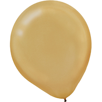 Round Pearl Latex Balloons, Assorted Colours, 12-in, 15-pk, for Birthday Party