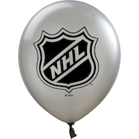 NHL Balloons, 6-pk Front_Flat