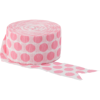 Polka Dot Streamer Front_Elevated