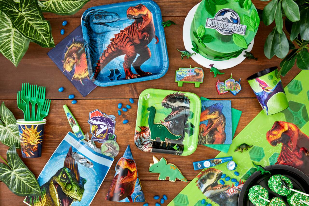 Lego jurassic store world party