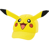 Nintendo Pokémon Pikachu Baseball Hat, Yellow, One Size, Wearable Costume Accessory for Halloween Front_Angled_Left