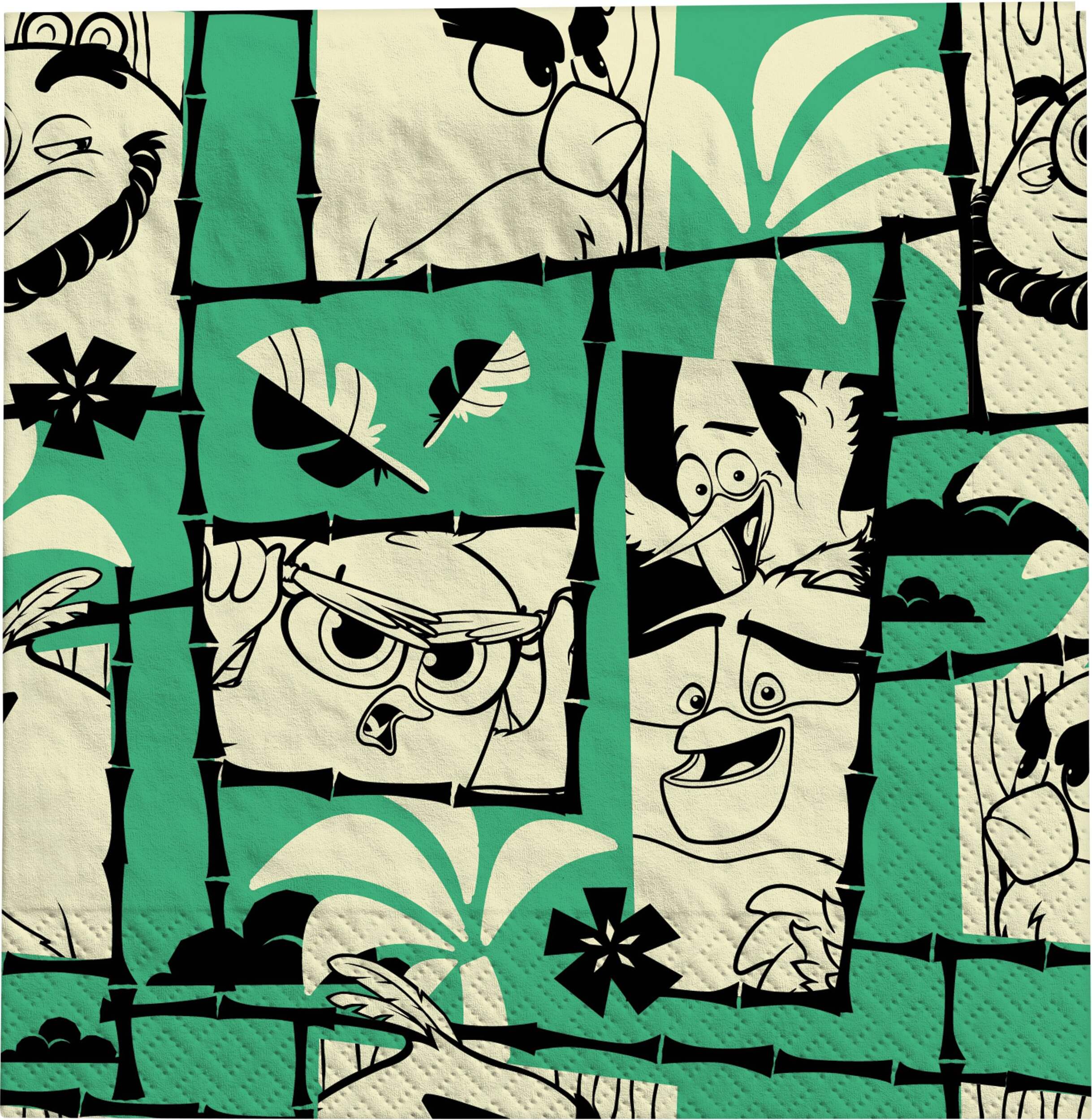 Serviettes à boisson Angry Birds 2, paq. 16 Front_Flat