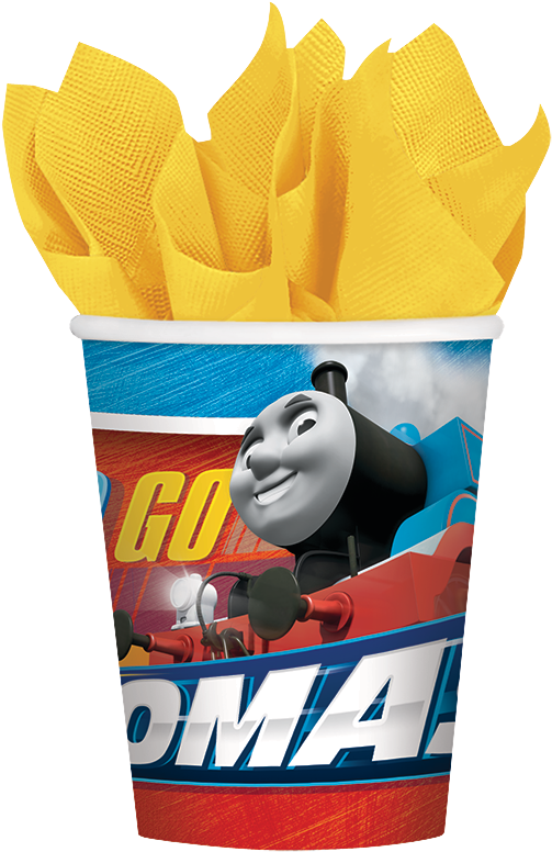 Thomas the Tank Engine Birthday Party Disposable Cups, 9oz, 8pk