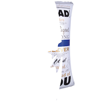 Giant Scroll Graduation Foil Balloon, Helium Inflation Included, 36-in Front_Angled_Right