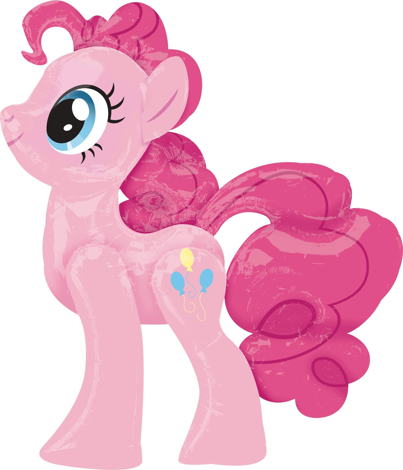 Giant Gliding My Little Pony Pinkie Pie Foil Balloon for Birthday Party,  Helium Inflation Included, 47-in | Canadian Tire