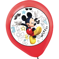 Mickey Mouse Balloons, 5-pk Front_Flat