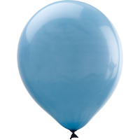 Ballons en latex ronds, bleu, 12 po, paq. 15, pour fête prénatale/dévoilement du sexe